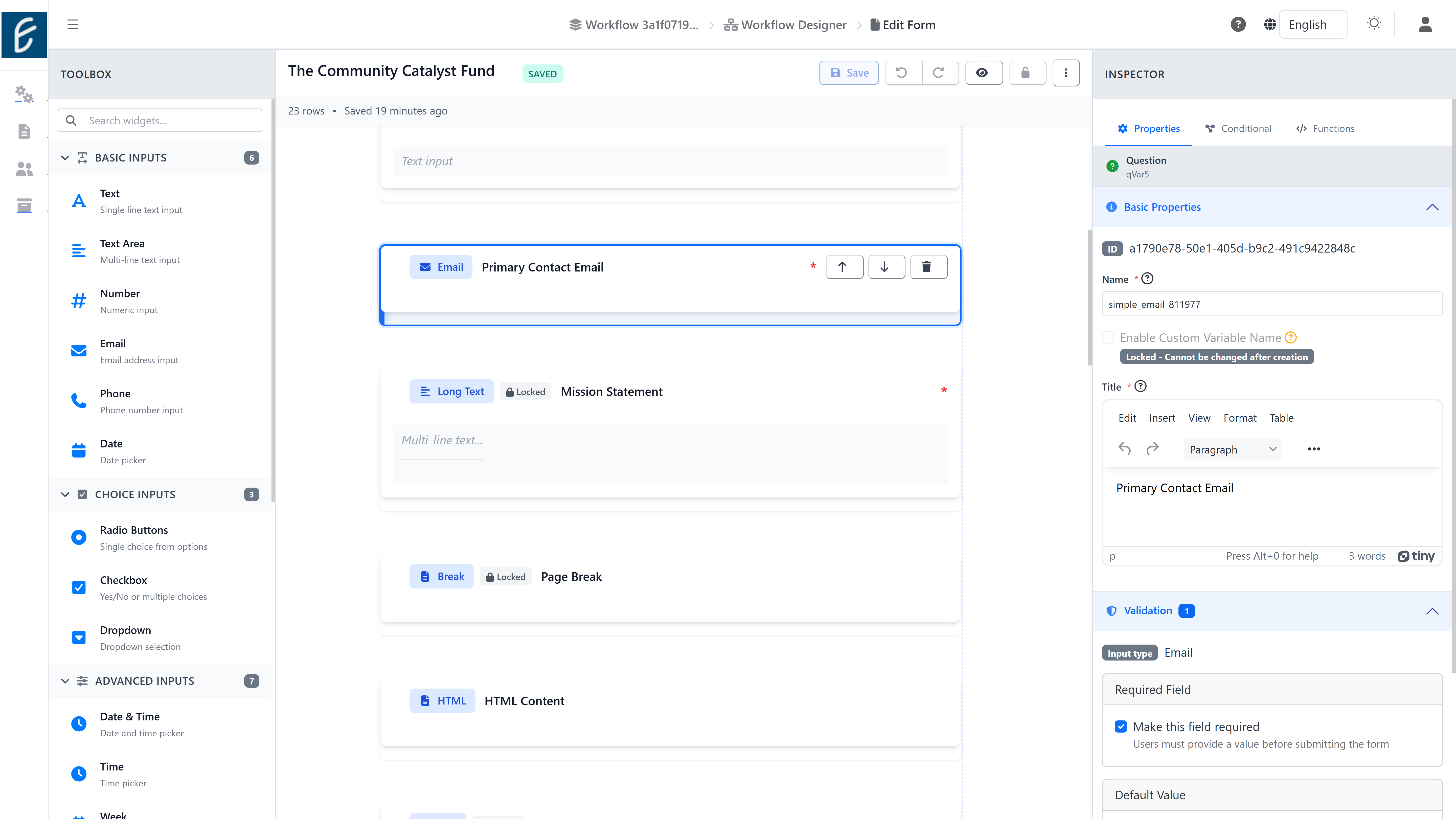 FormLang Form Creator - Visual Form Builder
